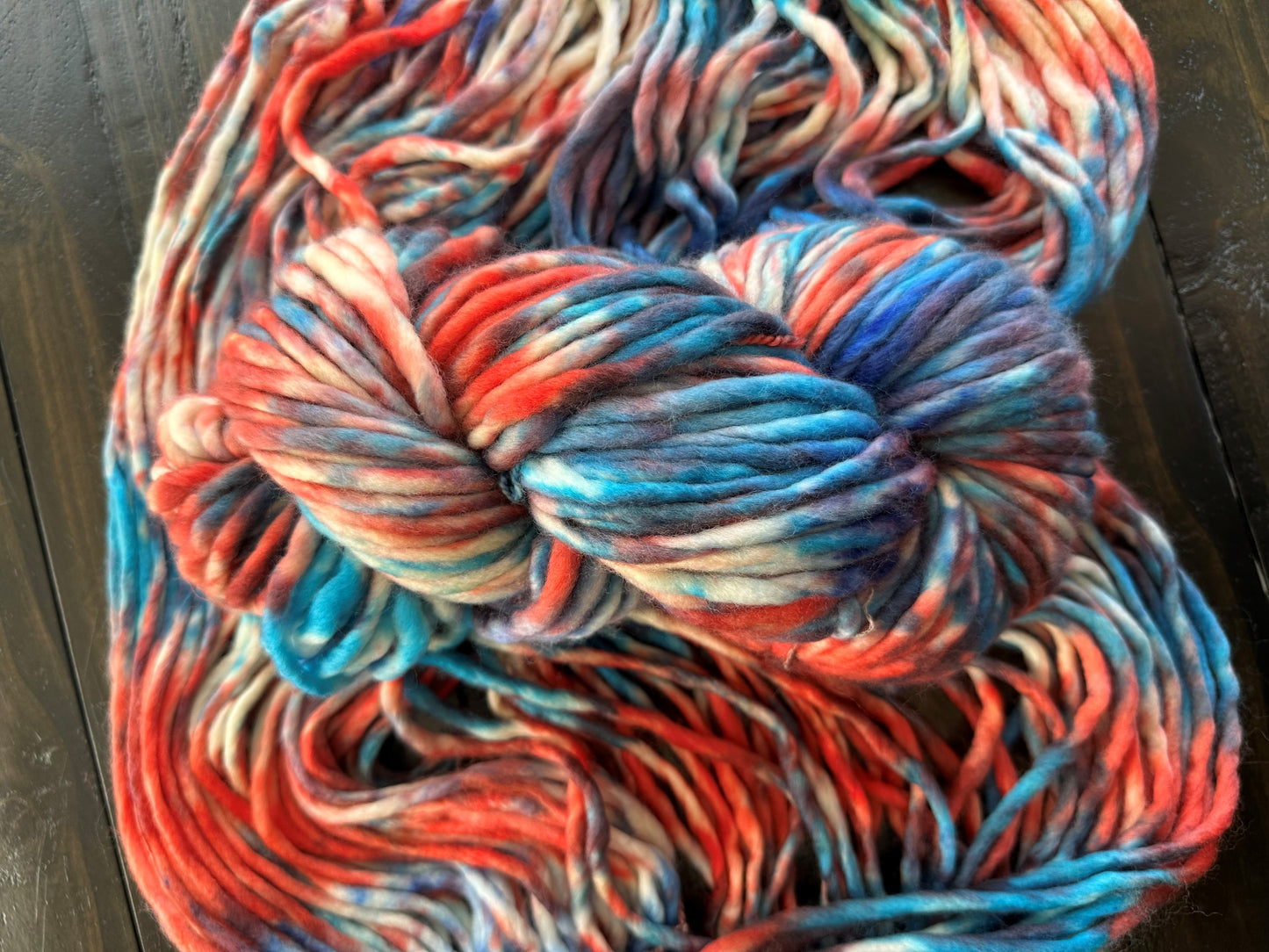 Hand Dyed Super Bulky Merino Wool
