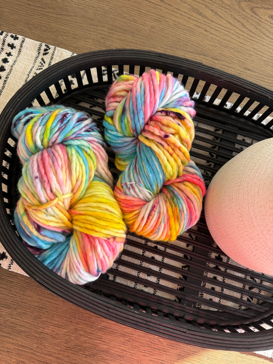 Hand Dyed Super Bulky Merino Wool