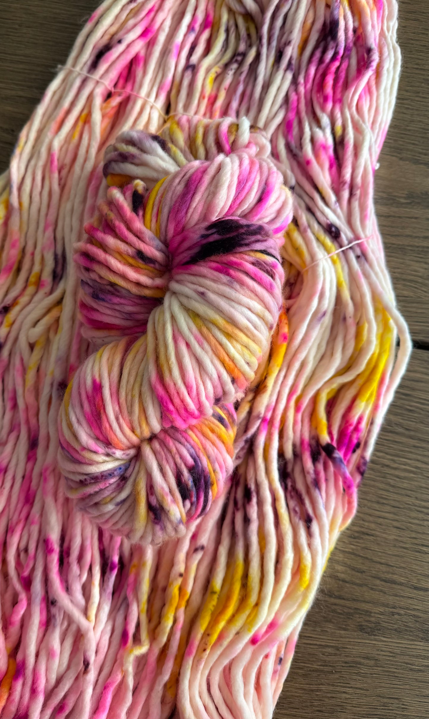 Hand Dyed Super Bulky Merino Wool